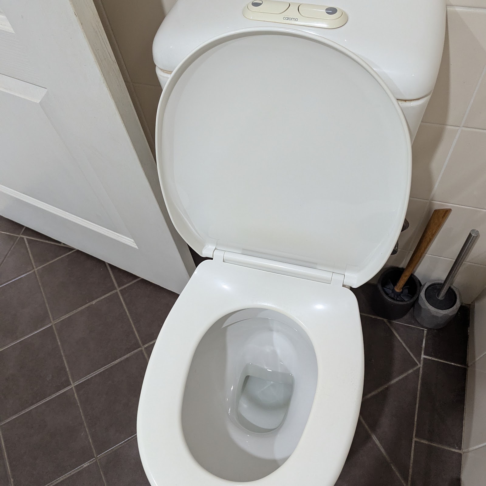 Toilet after clean